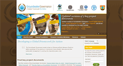 Desktop Screenshot of groundwatergovernance.org